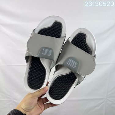 eighty-five Break Slide slippers,  replica white synthetic leather with fabr_2978