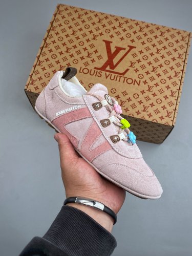 LOUIS VUITTON LV Sneakerina releases new German training shoes ballet shoes in early sprin_4041