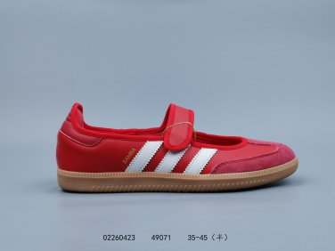 ninety  ORIGINALS SAMBA JANE Comfortable and Versatile Mary Jane Shoes Women_3937