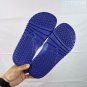 ninety-five Hydro 12 slippers, made of white synthetic leather and gold Flyman log_3893