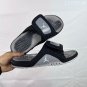 ninety-five Hydro 12 slippers, made of white synthetic leather and gold Flyman log_3895