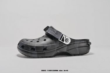 ninety-fiveCrocs beach hole shoes camouflage series men and women's casual thick soled h_5575