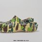 ninety-fiveCrocs beach hole shoes camouflage series men and women's casual thick soled h_5576