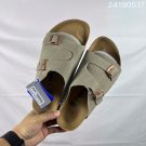 one hundred and fifteenBirkenstock black double strap sandals, made in Germany, with a s_3386