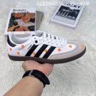 one hundred and fifty ORIGINALS SAMBA OG SHOES women's classic sports shoes, white_4129