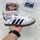 one hundred and fifty ORIGINALS SAMBA OG SHOES women's classic sports shoes, white_3761