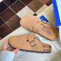 one hundred and fifty#Half size men's and women's shoes # Made of suede lining upper mat