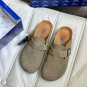 one hundred and fifty#Half size men's and women's shoes # Made of suede lining upper mat_6722