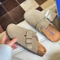 one hundred and fifty#Half size men's and women's shoes # Made of suede lining upper mat_6722