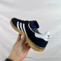 one hundred and five Gazelle Indoor blue training shoes, with a soft and durable s