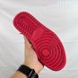 one hundred and ninetyAJ1 Low Chicago red, white, and black color scheme, inspired by th
