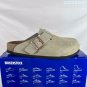 one hundred and thirtyBIRKENSTOCK classic Boston series Boken shoes, suede upper, soft a