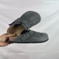 one hundred and thirtyThe Boken style semi slippers are made of cow suede material, whic