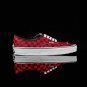 one hundred and thirtyValentino x Vans collaborationRed and black checkerboard low cut