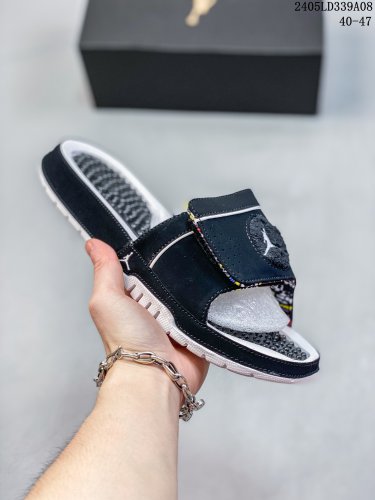 one hundredAir  Super Play  slippers AJ slippers gray sports slippers hook a