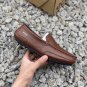 Summer ECCO Aibu Lefu shoes for men, with breathable and comfortable toe layer leather, ar
