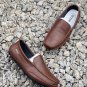 Summer ECCO Aibu Lefu shoes for men, with breathable and comfortable toe layer leather, ar