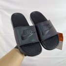 sixty Benassi Comfortable Daily Rubber Bottom Slippers Black for Men and WomenItem