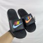 sixty Benassi Comfortable Daily Rubber Bottom Slippers Black for Men and WomenItem_2275