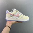 two versionsAir Force 1'07 Low Milk Mist Leopard GraffitiOriginal last and cardboard a