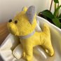Yellow Diamond studded fighting toy dog 29cm DIY Doll Creative Gifts Xmas Birthday Toys Children