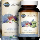 Garden of Life Organics Whole Food Multivitamin for Men, 60 Tablets