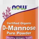 NOW Foods Pure, Organic D-Mannose 10 oz Powder - Bladder Cleanse and Urinary Tract Health
