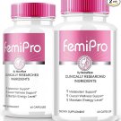 (2 Pack) FemiPro Capsules, Premium Formula for Urinary Heath Support, All-Natural Supplement