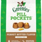 Greenies Pill Pockets for Dogs Large Size, Soft Dog Treats, with Real Peanut Butter, 15.8 oz
