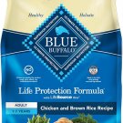 Blue Buffalo Life Protection Formula Natural Adult Dry Dog Food, Chicken and Brown Rice