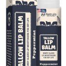 Beef Tallow Lip Balm – Natural Tallow Beeswax Chapstick – Hydrating Moisturizer Grass