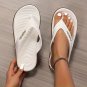 Flops, Lightweight Flat Soft Sole Walking Slides, Comfort Vacation Beach Slides