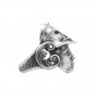 Solid Sterling Silver Greek Mythology Athena Ring