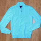 N028 Women's sweater IZOD Size S w/zip