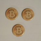 1.25" Fridge Magnet Button Bitcoin Game Coin 1.25 in (Approx. 32mm) 'Buy 2 Get 1 Free'