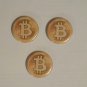 1.25" Fridge Magnet Button Bitcoin Game Coin 1.25 in (Approx. 32mm) 'Buy 2 Get 1 Free'