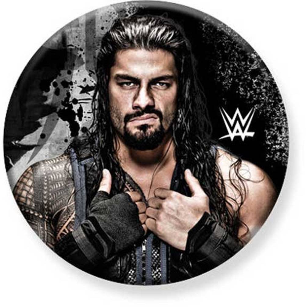 1.25" Pinback Button Badge WWE - Roman Reigns 1 1/4" Rd. Button