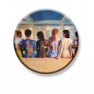 1.25" Pinback Button Badge Pink Floyd Back Art 1 1/4" Rd. Button