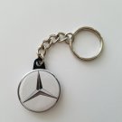 Keychain with 1.25" Button Mercedes