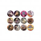 Lot of 12 1.25" Pinback Buttons Dark Crystal
