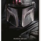 Star Wars - The Mandalorian Black 2.5" x 3.5" Flat Fridge Magnet #94498