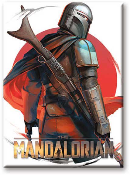 Star Wars - The Mandalorian Look 2.5" x 3.5" Flat Fridge Magnet #94500