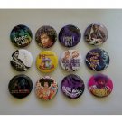 Lot of 12 1.25" Pinback Buttons Jimi Hendrix