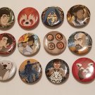 Lot of 12 1.25" Pinback Buttons Avatar: The Legend of Korra