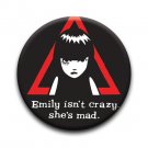 1.25" Pinback Button Emily The Strange - Mad (Approx. 32mm) 931176