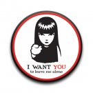 Emily The Strange - I Want You 1.25" Rd Pinback Button 931169