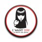 Emily The Strange - I Want You 1.25" Rd Pinback Button 931169