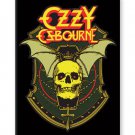 Ozzy Osbourne - Skull Bat 2.5" x 3.5" Flat Fridge Magnet #941393