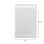 10 Bubble Out Pouches Bags Wrap Cushioning Self Seal Clear 6" x 8.5"