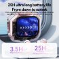 Q20 Wireless Earbuds Bluetooth 5.4 Airpods Touch Color Screen TWS Hifi Sound Headset With Mic